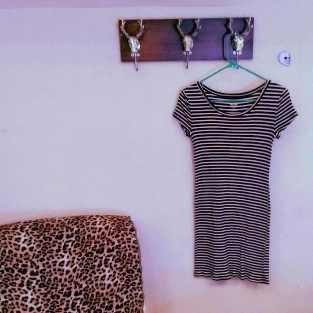 Mossimo Striped shirt dress Sz XS